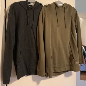 2 Men’s American Eagle sweatshirts. One new/w tag
